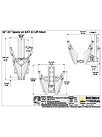 420i 25° Tractor Mount Specification Sheet